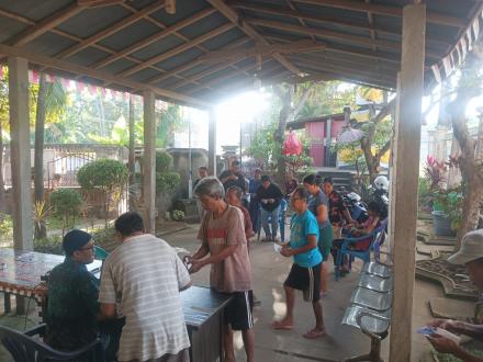 PENYALURAN BERAS BANTUAN